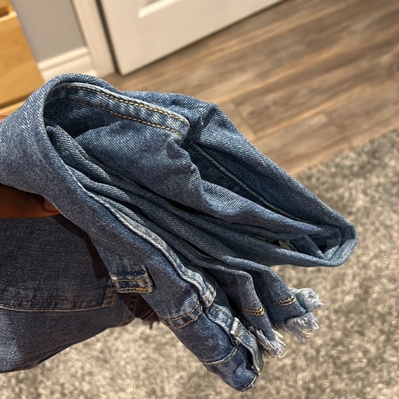 Shein blue flare leg pants. US 2. - Picture 6 of 6